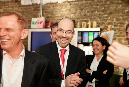 Lachen bei Zaubershow