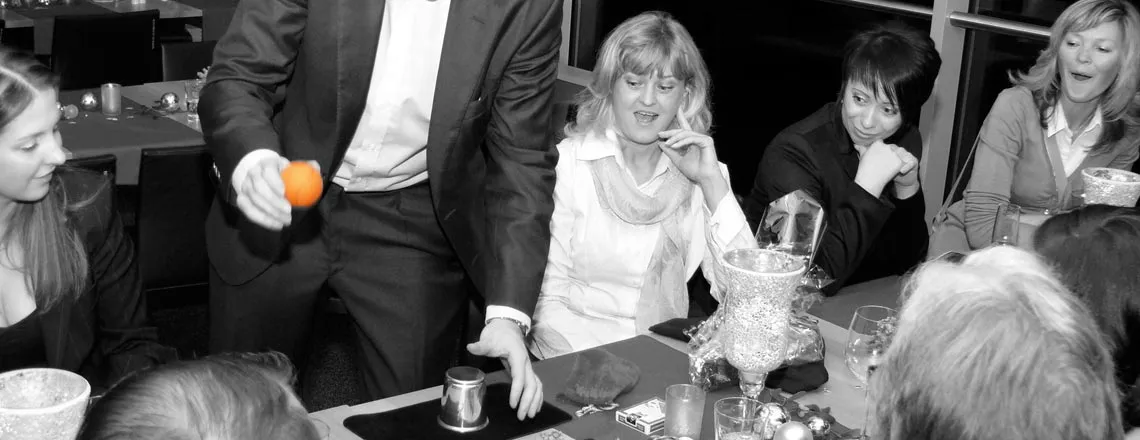 Amazement at the table