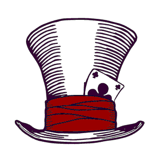 Icon Magischer Hut