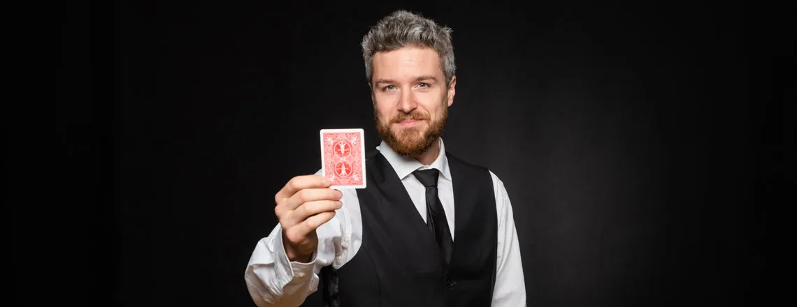 Magician Andre Desery