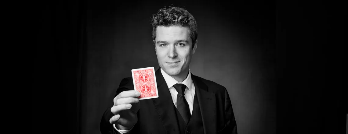 Magician Andre Desery today